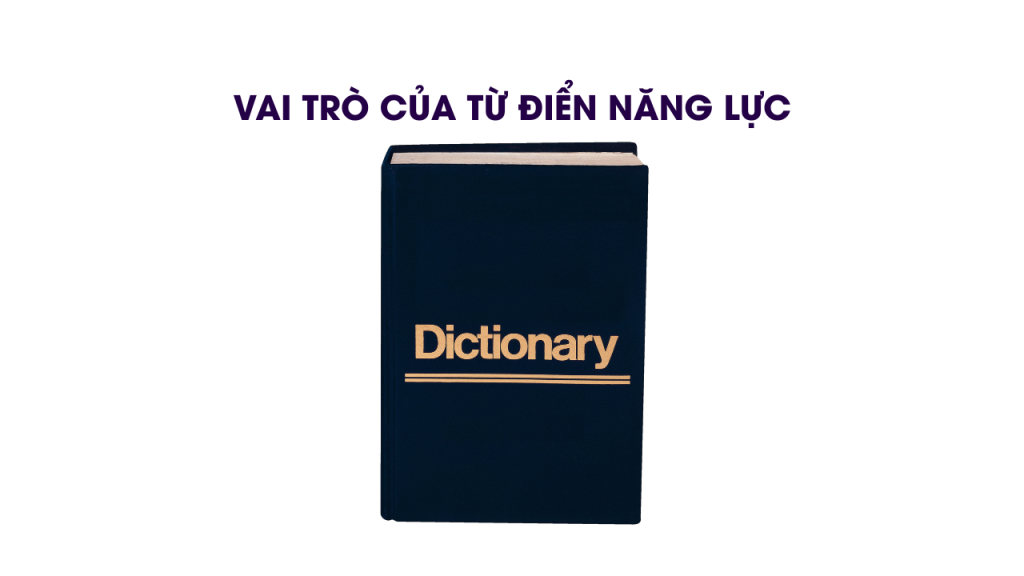 Vai trò của từ điển năng lực