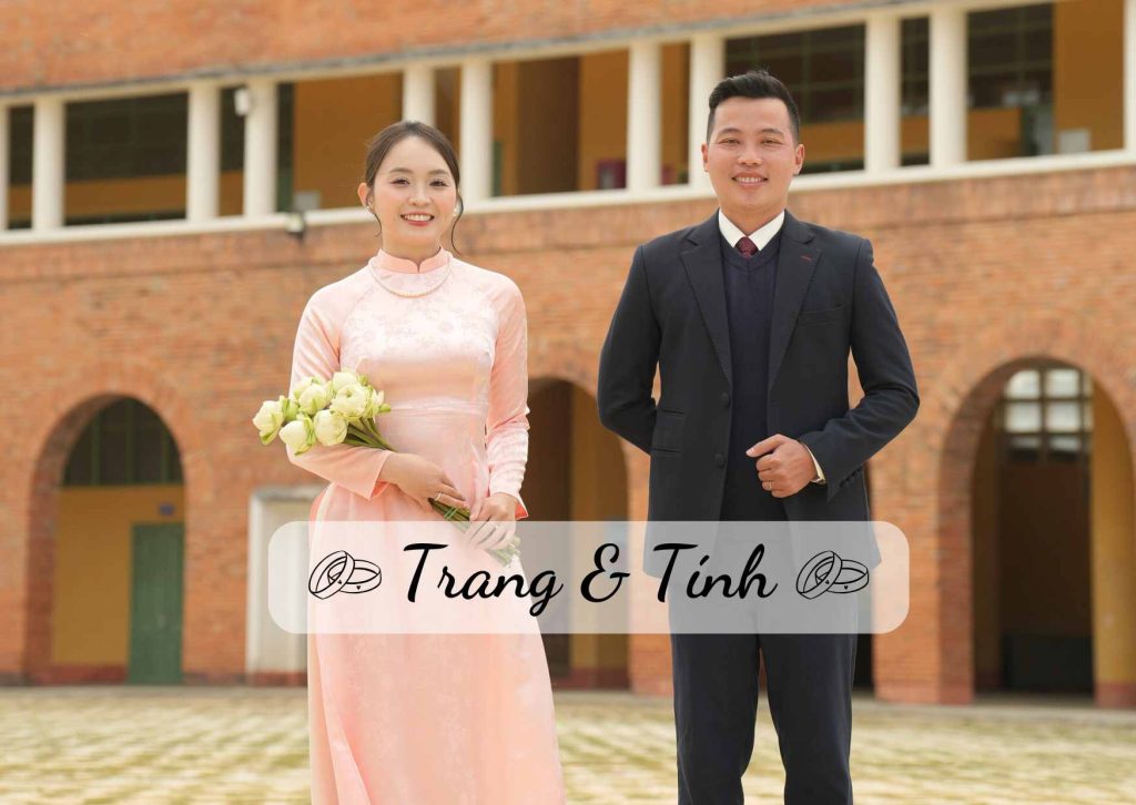 Thiệp mời – Tiệc cưới của Trang và Tính